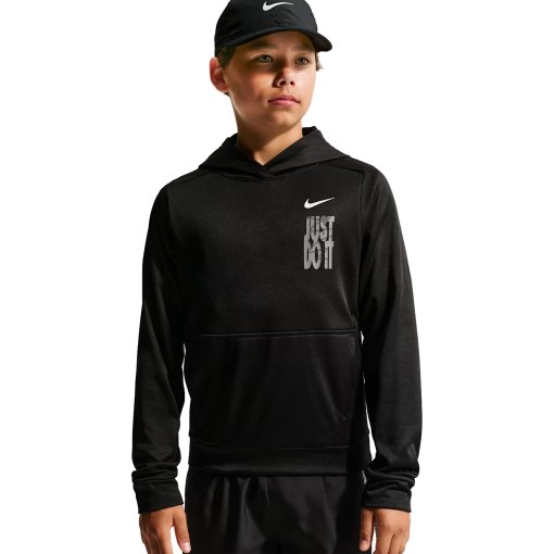 Photo produit de Nike Trophy Therma-FIT Fleece Sweats à capuche pour enfants - noir IU3227-010