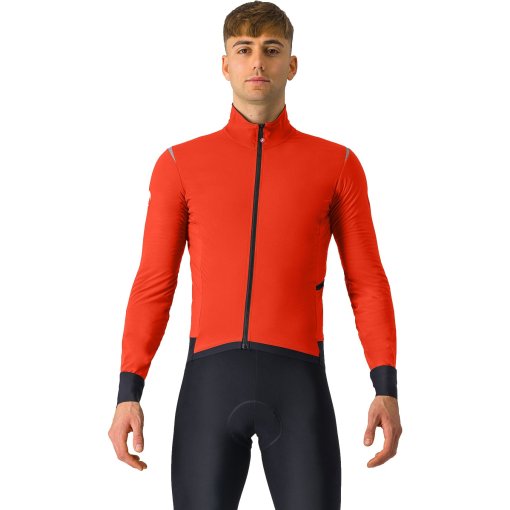 Foto de Castelli Chaqueta Hombre - Alpha Flight RoS - red ochre/black reflex-black 608