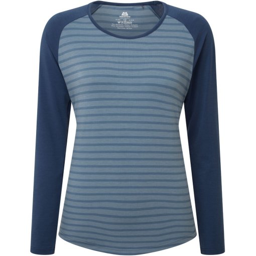 Foto de Mountain Equipment Camiseta de Manga Larga Mujer - Redline ME-007396 - bluefin stripe/denim