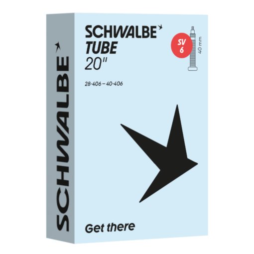 Productfoto van Schwalbe Binnenband - Nr. 6 | 20&quot; - 28/40-406 |  SV 40mm