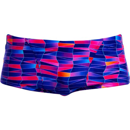 Foto de Funky Trunks Bañador Bóxer Hombre - Classic Eco Trunks - Warped Waves