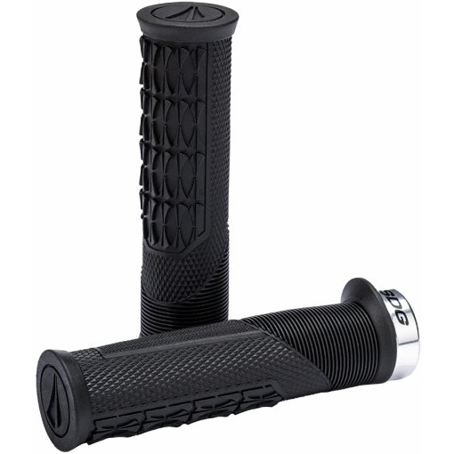 Photo produit de SDG Thrice Open Core Lock-On Poignées de VTT - 136/32.5mm - noir/argent