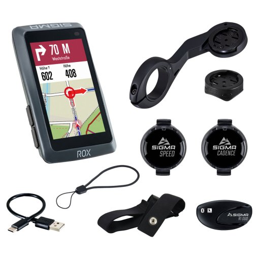 Immagine prodotto da SIGMA Ciclocomputer GPS - ROX 12.1 EVO - Basic - night grey