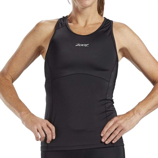 Foto de ZOOT Camiseta sin Mangas Triatlón Mujer - Core Racerback - negro