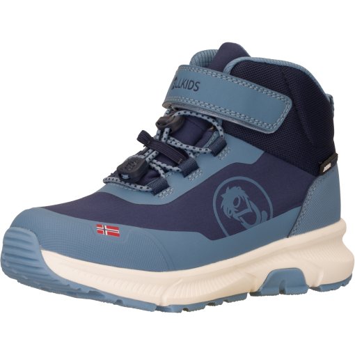 Photo produit de Trollkids Kristiansand Winter Mid Cut Chaussures pour enfants - Mystic Blue/Shadow Blue