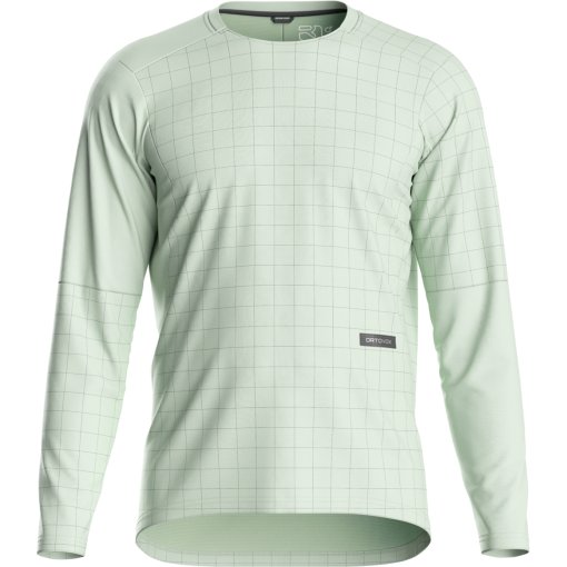 Productfoto van Ortovox Sequence Trail Heren-shirt met lange mouwen - green acid