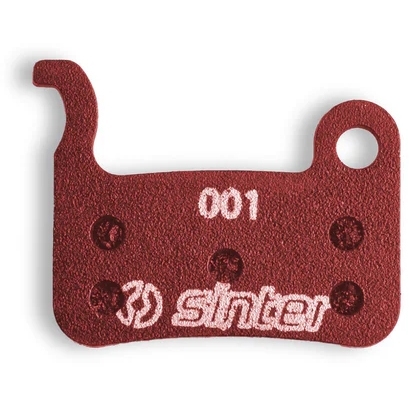 Photo produit de Sinter Patins de Frein à Disque - 001 Shimano A Type - Red s514 Compound