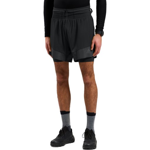 Produktbild von Odlo X-Alp 6 Inch 2-in-1-Trailrunning-Shorts 2.0 Herren - black