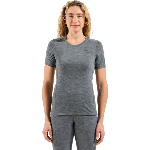 Immagine prodotto da Odlo Maglia Intima Donna - Natural Merino 200 Crew Neck - odlo steel grey melange