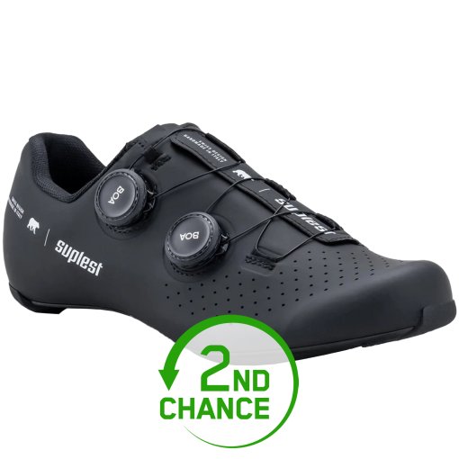 Produktbild von Suplest Road Performance Rennradschuhe - schwarz 01.093. - B-Ware