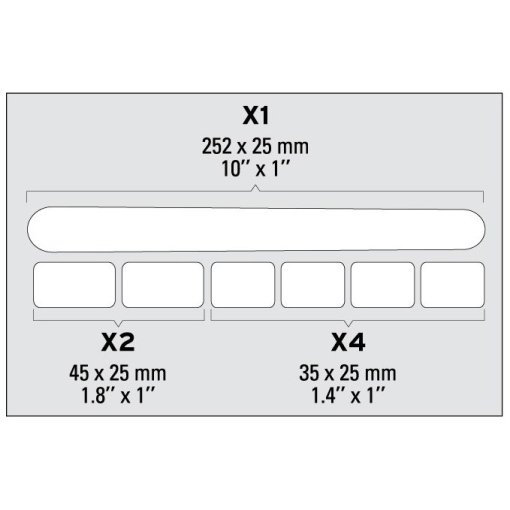 Immagine prodotto da Zéfal Frame Safety Sticker Skin Armor Set S - clear