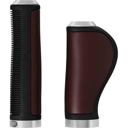 パーツ Brooks Ergon GP1 Leather Grip Brooks Ergon GP1 Leather Grips 130mm/100mm - Diamond Cycle