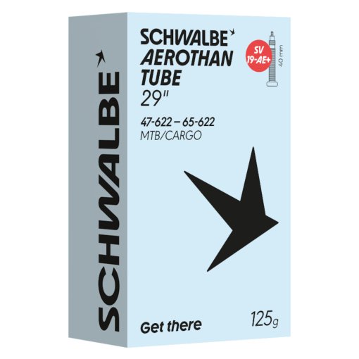 Immagine prodotto da Schwalbe Aerothan Camera d&#039;Aria - No. 19-AE+ | 29&quot; | MTB/Cargo+ - 47/65-622 | SV 40mm