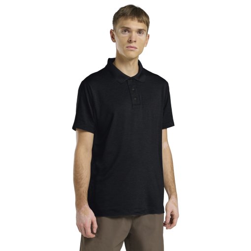Foto de Jack Wolfskin Polo Camiseta Hombre - Travel - dark navy heather