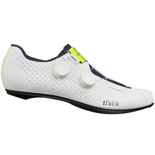 Productfoto van Fizik Vento Infinito Carbon 2 Racefietsschoenen Unisex - wide - movistar yellow fluo/white