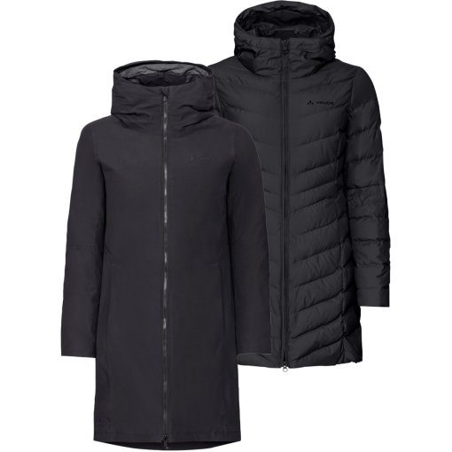 Foto de Vaude 3 en 1 Abrigo Mujer - Annecy III - negro/negro