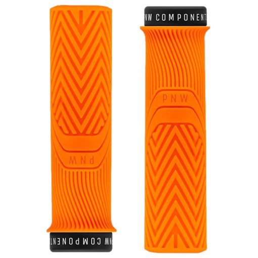 Foto de PNW Components Puños de Manillar - Loam - Lock-On | XL (34mm) - safety orange