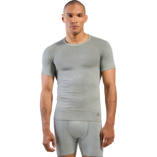 Produktbild von Odlo Performance Light Rain Dye Kurzarm-Unterhemd Herren - vetiver