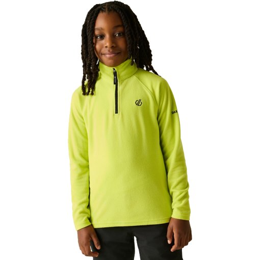 Photo produit de Dare 2b Freehand Half Zip Pull en polaire pour enfants - 3JT Wild Lime