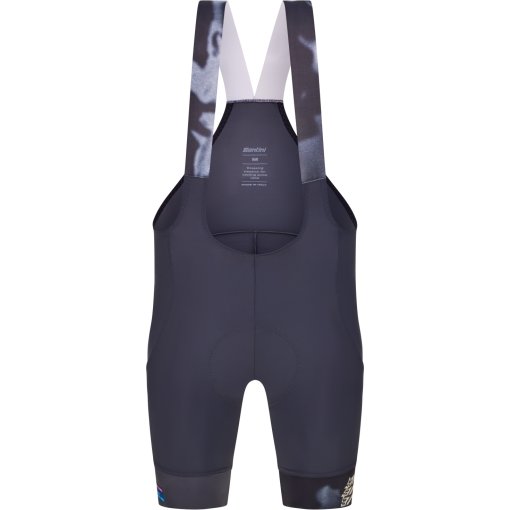 Picture of Santini Uci Gravel World Series Bib Shorts Men RE1375GIT26GWS - grigio asfalto GR