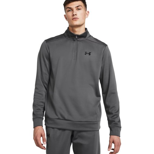 Foto de Under Armour Sudadera con Cremallera de 1/4 Hombre -  Armour Fleece® - Castlerok/Black