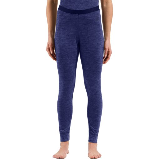 Foto de Odlo Calzoncillo Largo Mujer - Natural Merino 200 - skipper blue