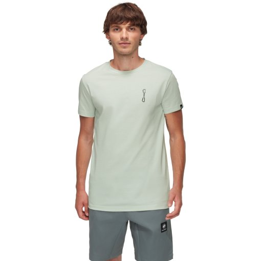 Foto de Mammut Camiseta Hombre - Massone Quickdraw - silver sage