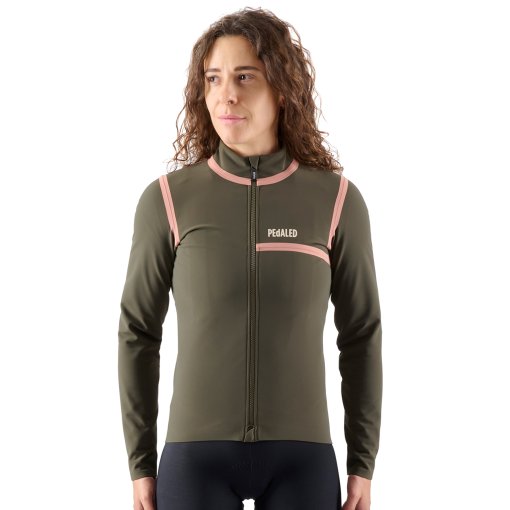 Immagine prodotto da PEdALED Giacca Termica Impermeabile Donna - Odyssey - Dark Grey