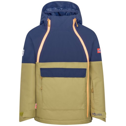 Photo produit de Trollkids Veste Enfant - Eikedalen - Spruce Green/Navy