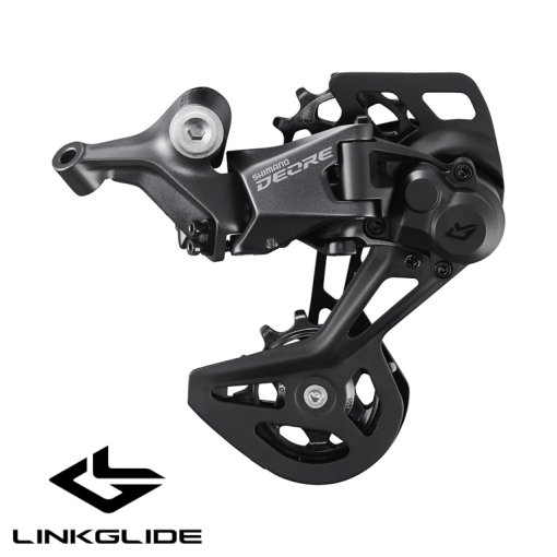 Picture of Shimano Deore RD-M5130-GS Shadow RD+ Rear Derailleur - medium - 10-speed - black