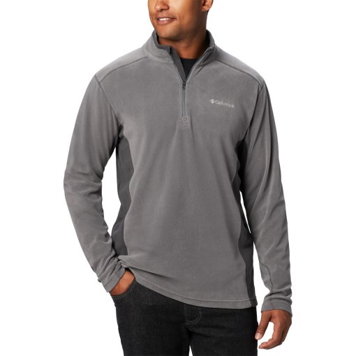 Immagine prodotto da Columbia Maglia a Maniche Lunghe Uomo - Klamath Range II Half Zip - City Grey/Shark