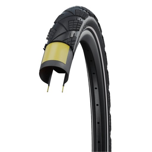 Pneumatico Schwalbe Marathon Plus 24x1.00 (25-540) – Copertone Rigido Con Riflessi Neri