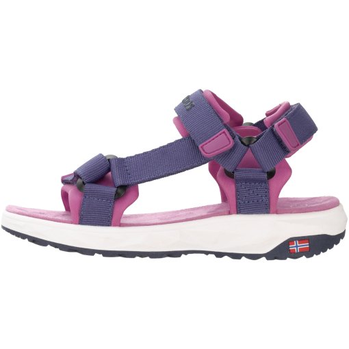 Foto de Trollkids Sandalias Niño - Lysefjord - Violet Blue/Navy/Mallow Pink