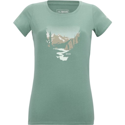Produktbild von Regatta Breezed T-Shirt Damen - Ivy Moss C0Q