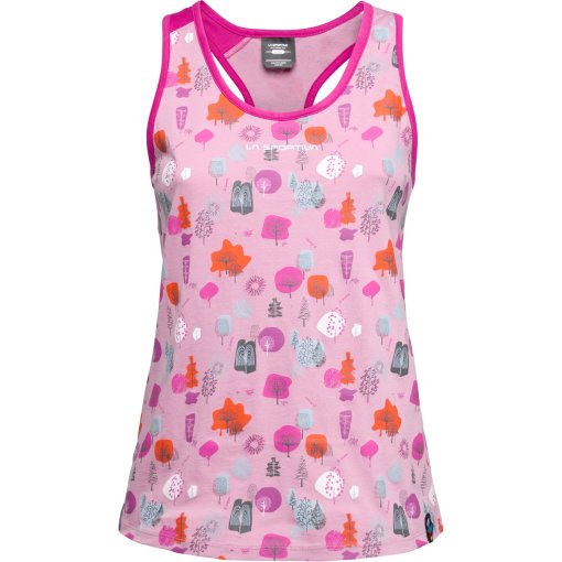 Foto de La Sportiva Camiseta sin Mangas Mujer - Botanic - Rose/Springtime