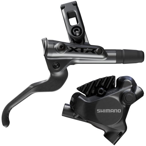 Produktbild von Shimano XTR BL-M9200 / BR-MT805 Scheibenbremse - Flat Mount | 2-Kolben | J-Kit - rechts (R) | hinten (R)