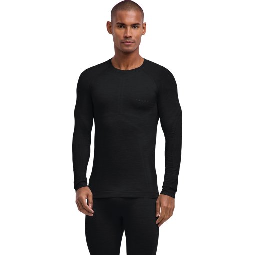 Picture of Falke Wool-Tech Light Longsleeve Shirt Men - black 3000