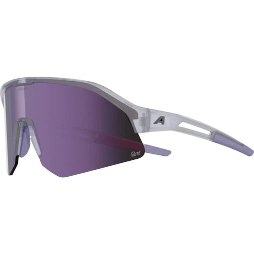 Photo produit de Alpina Sonic HR M Q-Lite Lunettes - lilac-transparent gloss/lilac mirror