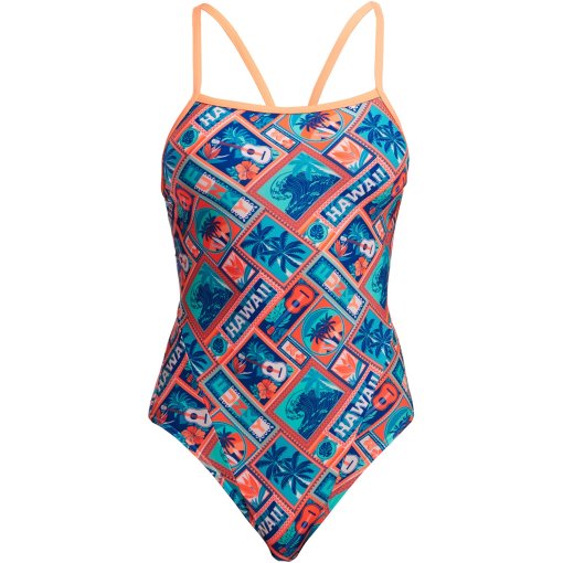 Produktbild von Funkita Single Strap Eco Badeanzug Damen - Tiki Tango