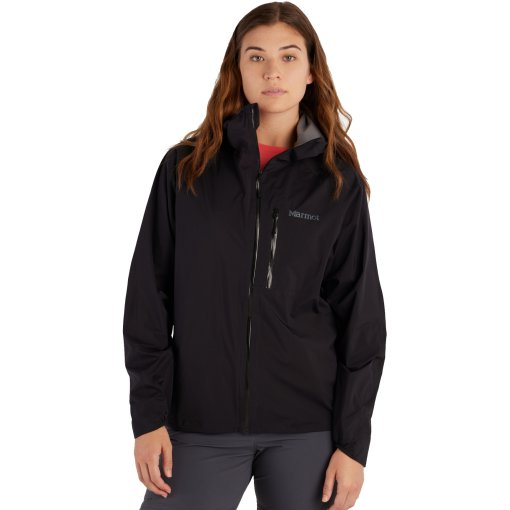 Picture of Marmot Superalloy Bio Rain Jacket Women - black