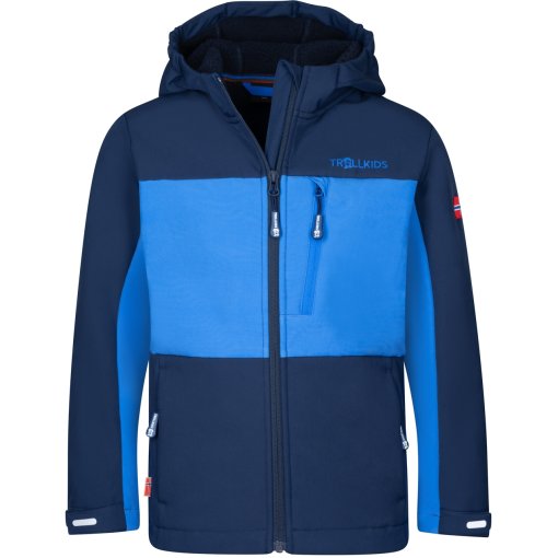 Foto de Trollkids Chaqueta Niño - Bergsfjord - Navy/Electric Blue