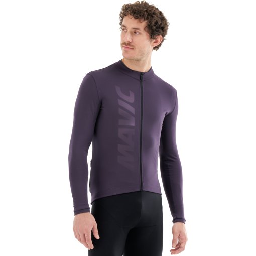 Picture of Mavic Aksium Thermo Longsleeve Jersey Men - purple velvet