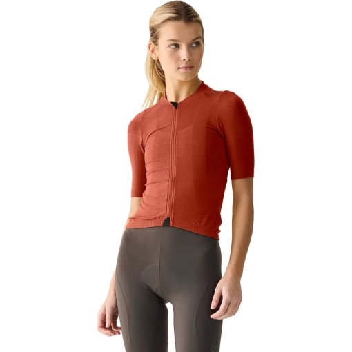 Immagine prodotto da Velocio Maglia Ciclismo Donna - Merino Luxe - Smoked Paprika