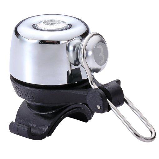 Image de BBB Cycling Noisy Brass BBB-17 Bell - glossy silver