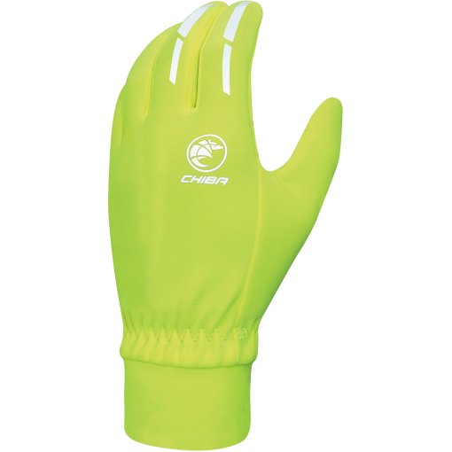 Foto de Chiba Guantes Ciclismo - Thermofleece - neón amarillo