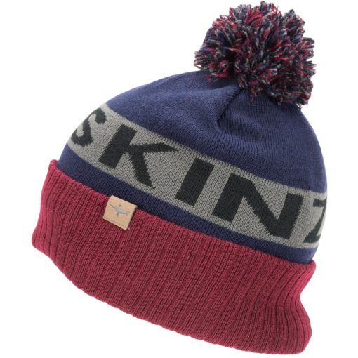 Immagine prodotto da SealSkinz Berretto con Pompon Idrorepellente per Climi Freddi - Foulden - Navy