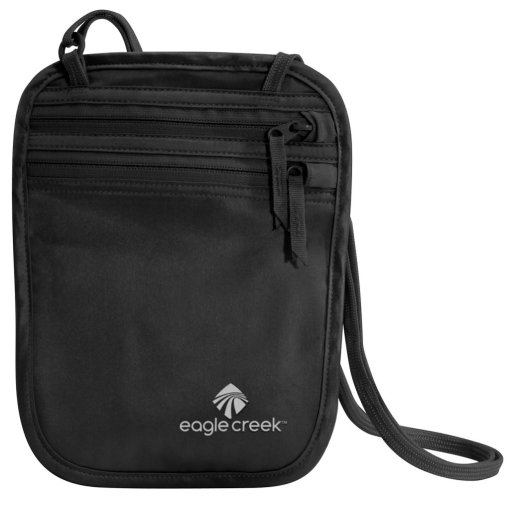 Foto de Eagle Creek Silk Undercover Neck Monedero - negro