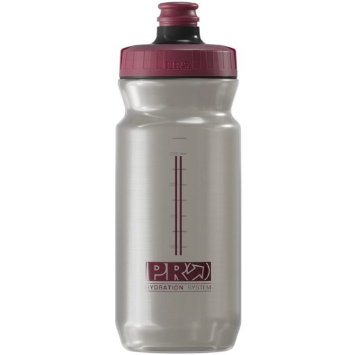 Bild von PRO Performance Trinkflasche - 600 ml - grau/transparent/rot
