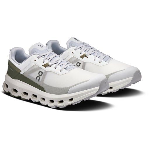 Photo produit de On Chaussures Trail Running Homme - Cloudvista 2 - Ivory | Olive
