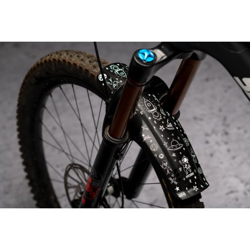 Foto de DYEDBRO Pegatinas Guardabarros - FOX 36-38 XL - space trip